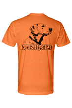 Load image into Gallery viewer, marsh bound dog t-shirt dark print