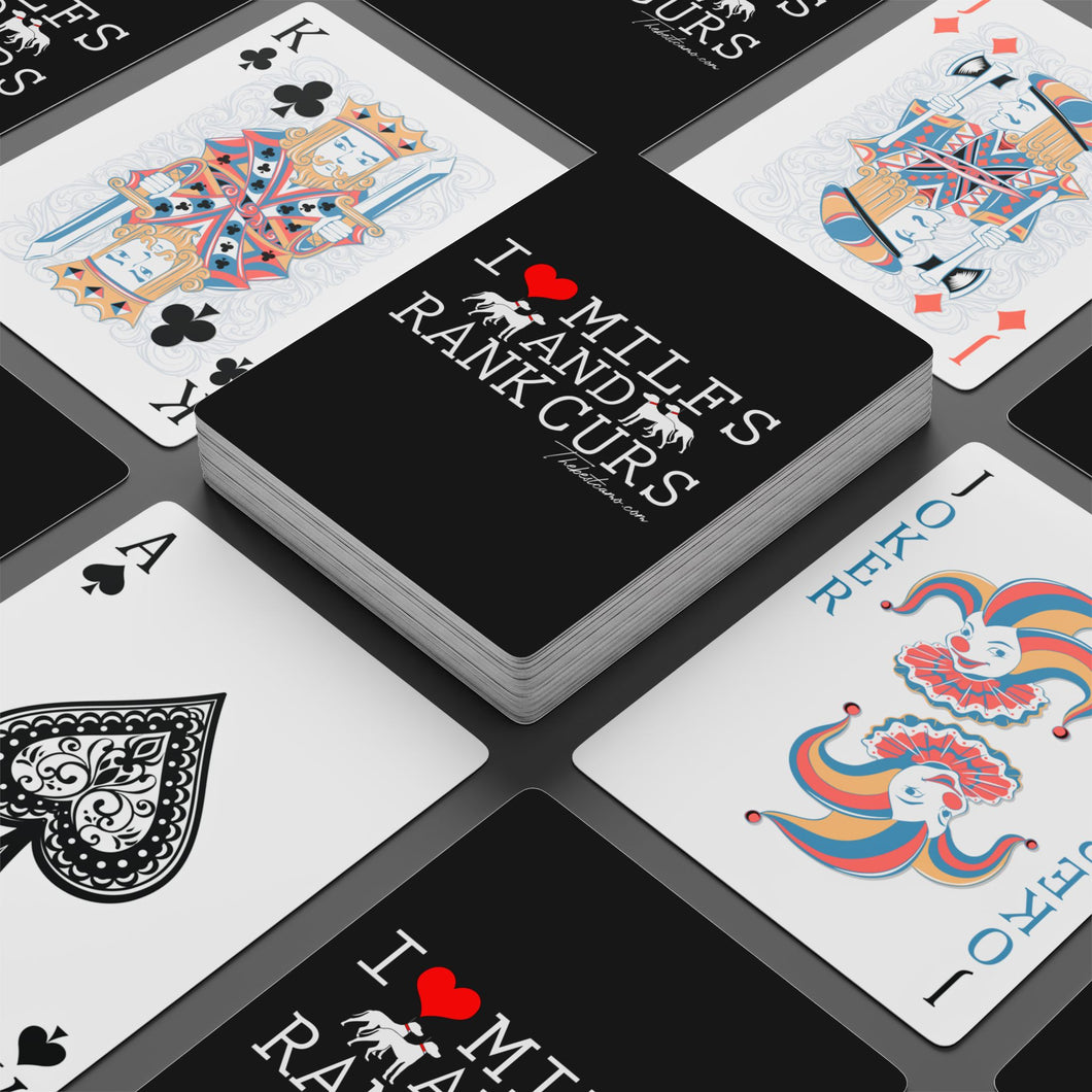 I LOVE MILFS Poker Playing Cards