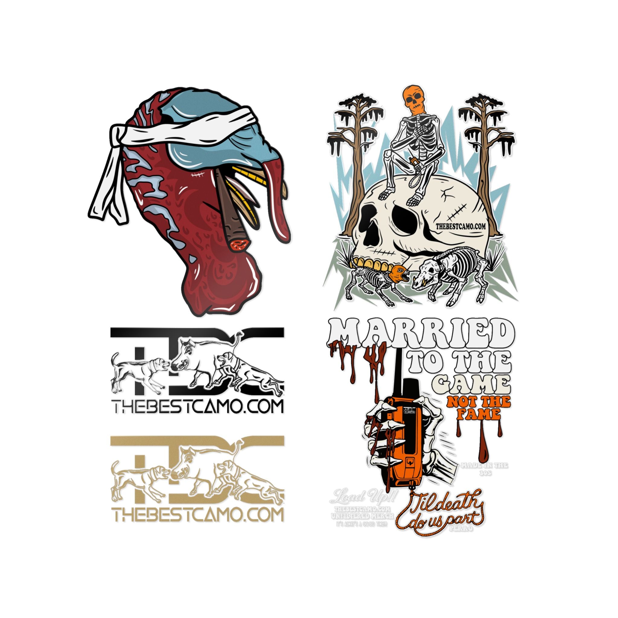 TBC STICKER PACK 1 – THEBESTCAMO.COM