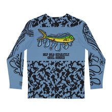 Load image into Gallery viewer, CRUEL SUMMER MAHI MAHI SILVER BLUE DRI FIT

