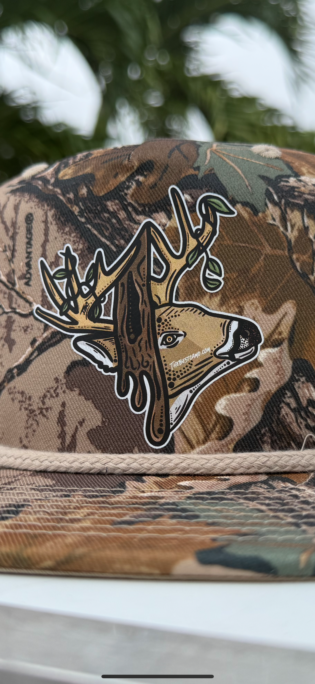 Deer scrape hat