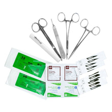Load image into Gallery viewer, Oasis 15-Piece Surgical Kit w/ Sutures
