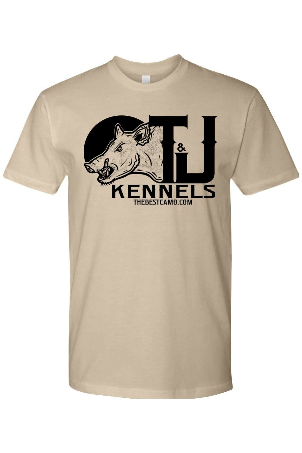 t&j kennels x thebestcamo.com classic tee