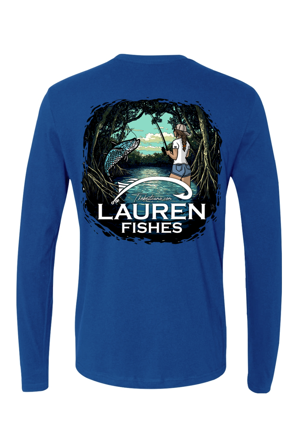 LAUREN FISHES TARPON LONG SLEEVE SLEEVE