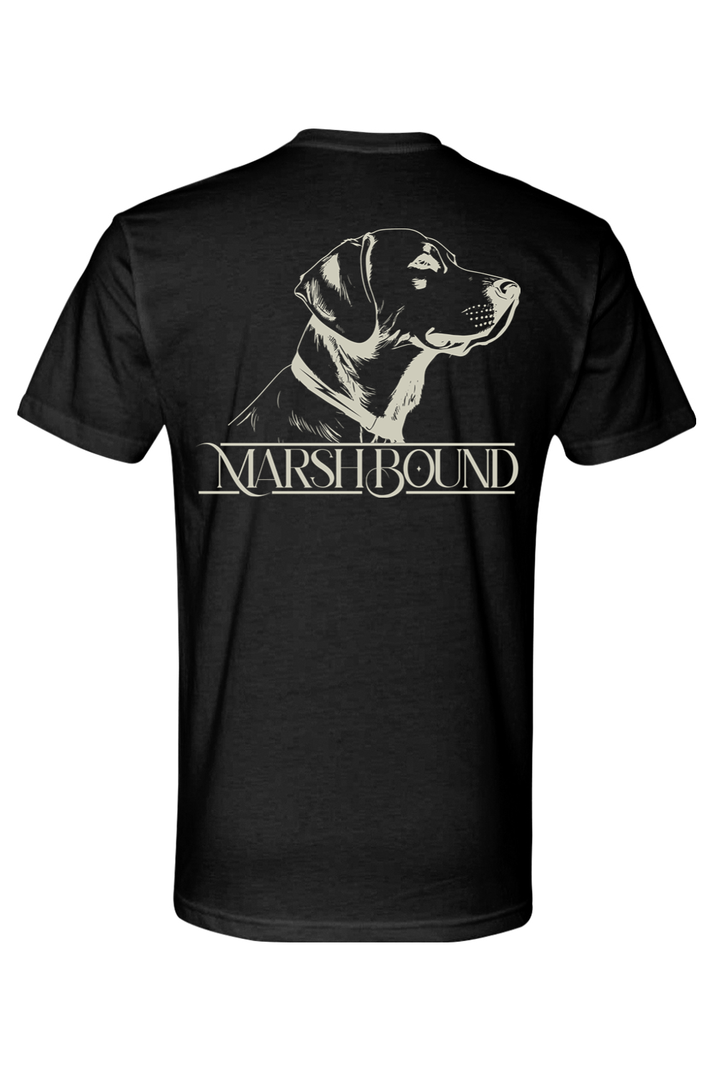 marsh bound dog t-shirt