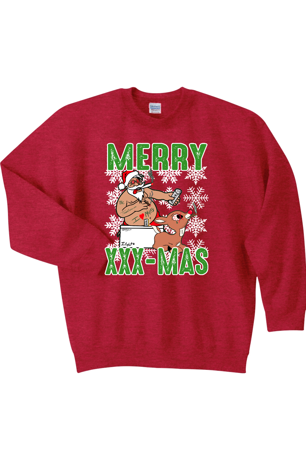 merry xxx-mas ugly sweater