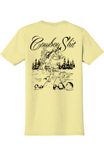 Load image into Gallery viewer, cowboy shit black print
