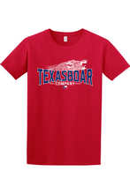 Load image into Gallery viewer, texas boar company red t-shirt
