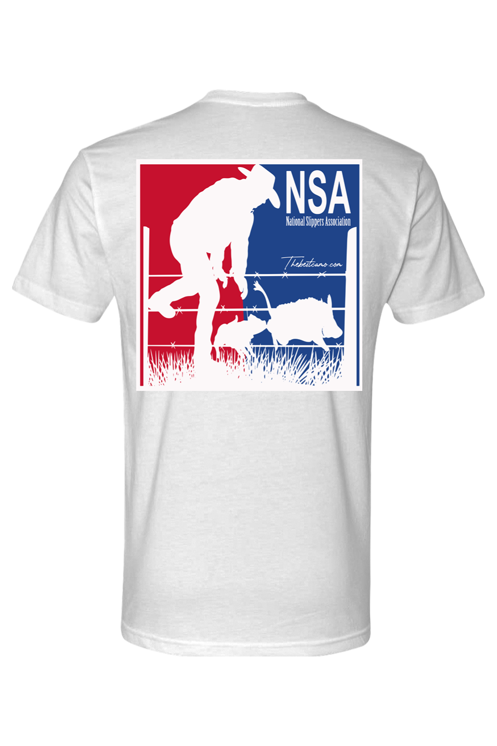 nsa white t-shirt